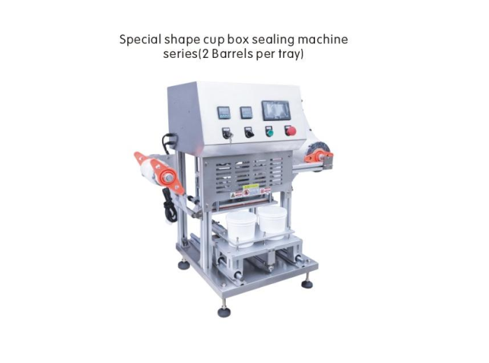 Special Shape Cup Box Sealing Machine Series (2 Barrels per tray)