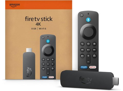 Amazon Fire TV Stick 4K (newest model) with AI-powered Fire TV Search, Wi-Fi 6, stream over 1.8 million movies and shows, free & live TV