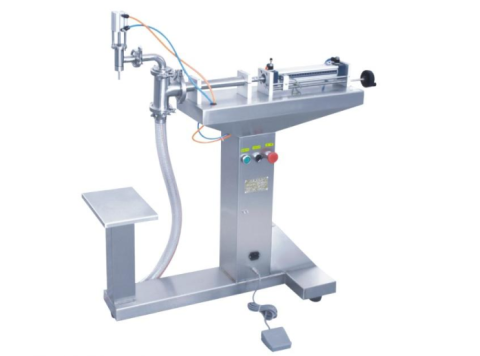 Floor stand liquid filling machine