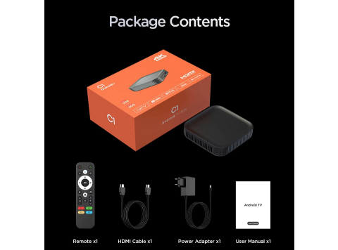 C1 CooTV Stalker Android TV Box
