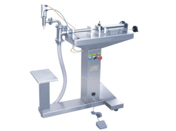 Floor stand liquid filling machine