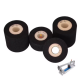 36mmx36mm Black Dry Solid Melt Ink Roller Batch Date Coding Machine Hot Ink Roll